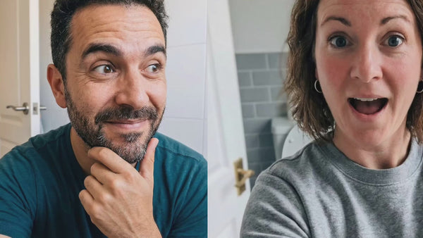 Customer testimonials compilation video reactions to first experience with Hey Hey Bidet